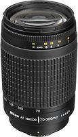 Nikon AF NIKKOR 70-300 mm F4-5.6G 62 mm Objectif (adapté à Nikon F) noir