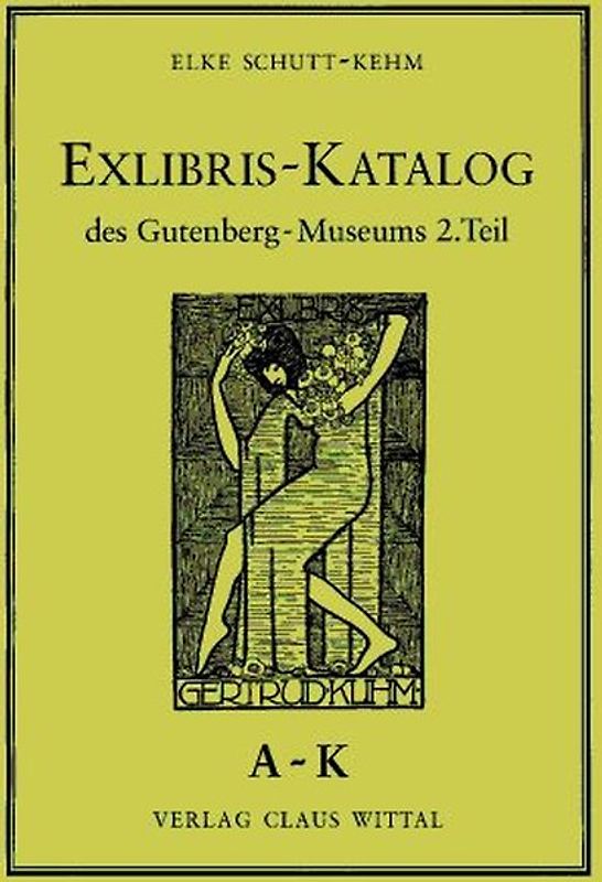 Exlibris-Katalog des Gutenberg-Museums
