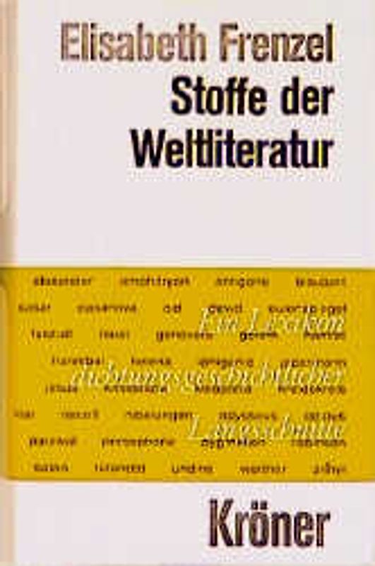 Stoffe der Weltliteratur