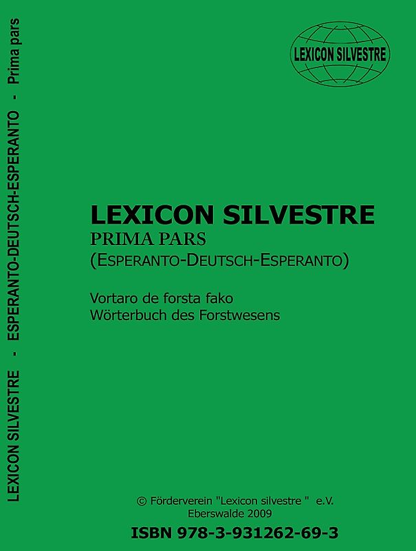Lexicon silvestre - Vortarode forsta fako - Wörterbuch des Forstwesens