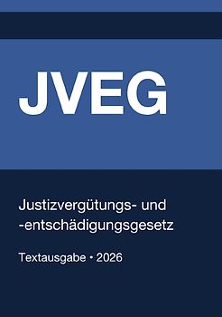 JVEG - Justizvergütungs- und -entschädigungsgesetz (Deutschland) 2026