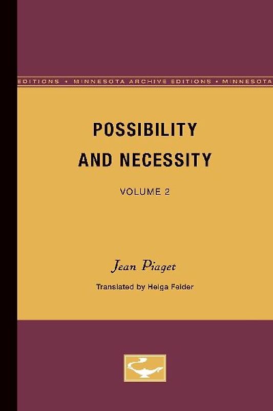 Possibility and Necessity