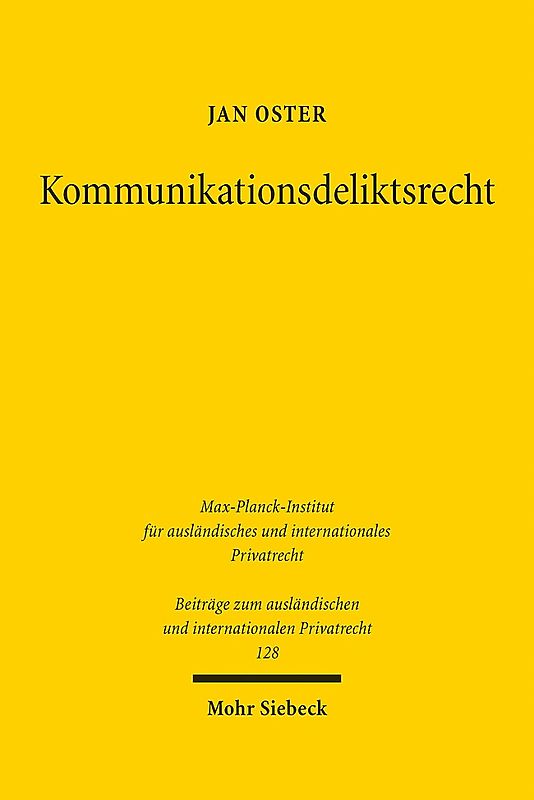 Kommunikationsdeliktsrecht