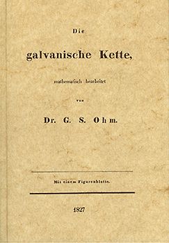 Die galvanische Kette, mathematisch bearbeitet