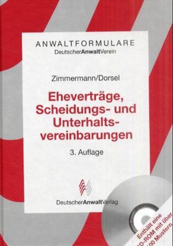 Eheverträge, Scheidungs- und Unterhaltsvereinbarungen