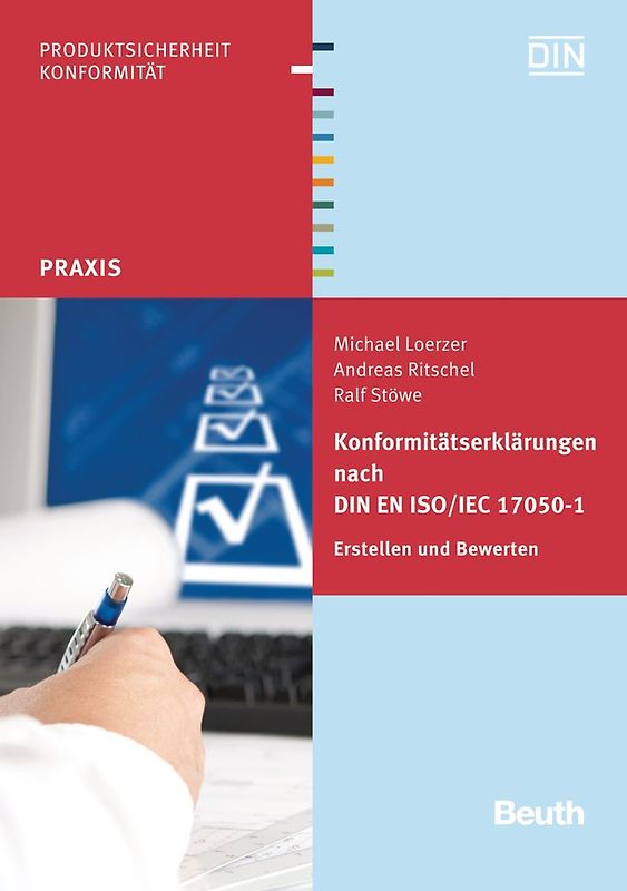Konformitätserklärungen nach DIN EN ISO/IEC 17050-1 - Buch mit E-Book