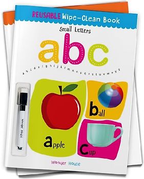 Reusable Wipe and Clean Book - Small Letters: Write and Practice Small Letters