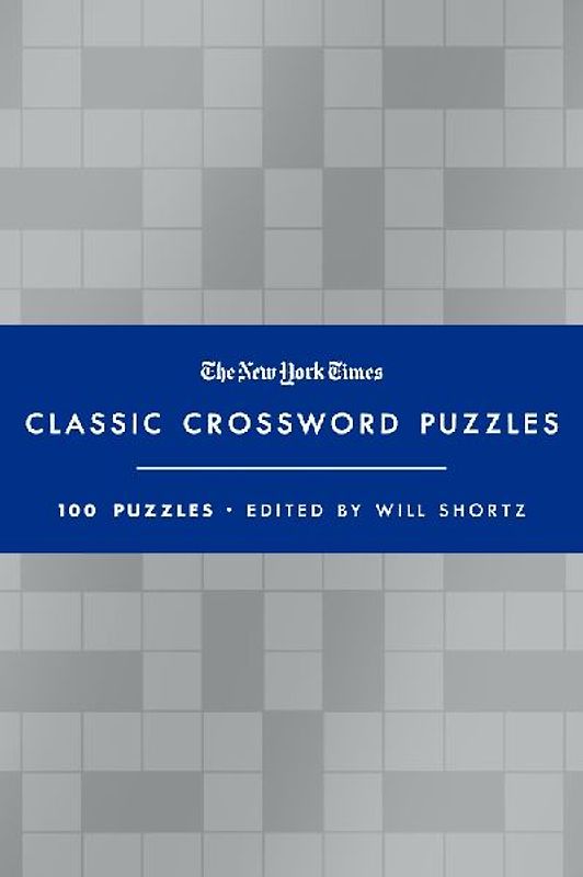 The New York Times Classic Crossword Puzzles (Blue and Silver)