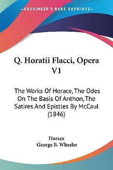 Q. Horatii Flacci, Opera V1