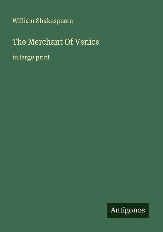 The Merchant Of Venice