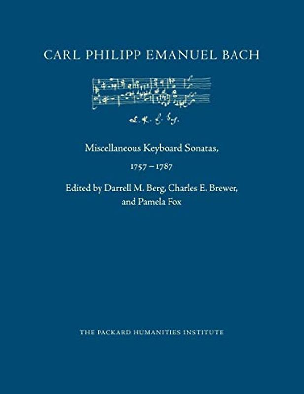 Miscellaneous Keyboard Sonatas, 1757–1787