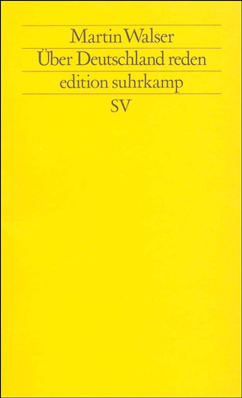 Über Deutschland reden