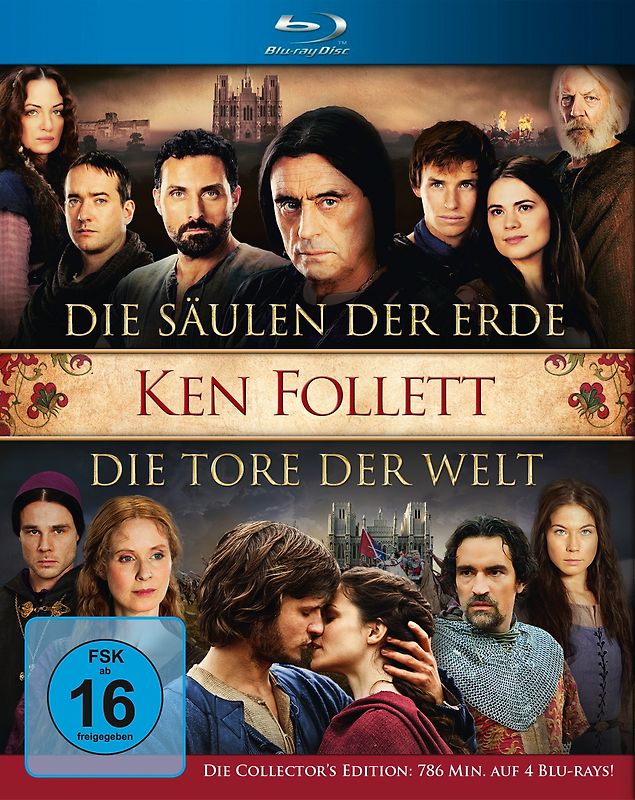 Die Säulen der Erde/Die Tore der Welt Blu-ray Disc