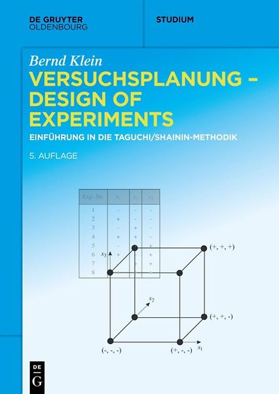 Versuchsplanung – Design of Experiments