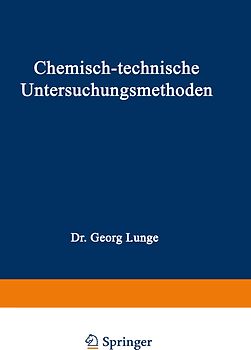 Chemisch-technische Untersuchungsmethoden