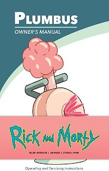 Rick and Morty: Ruled Notebook