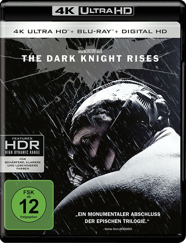 The Dark Knight Rises [inkl. Blu-ray] 4K Ultra HD Blu-ray