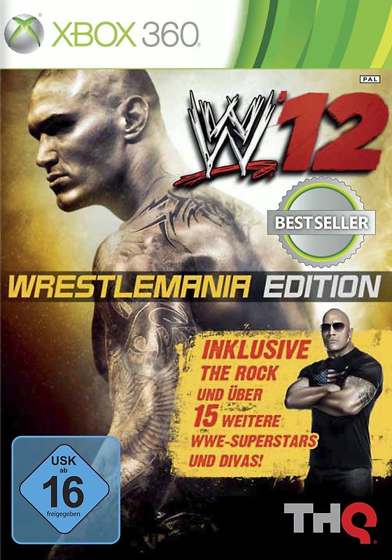 WWE '12 - WrestleMania Edition Xbox 360