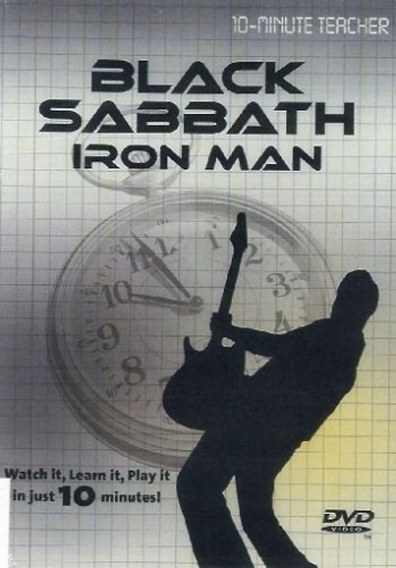 10-Minute Teacher: Black Sabbath - Iron Man - Black Sabbath DVD
