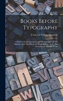 Books Before Typography