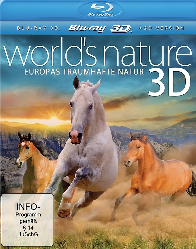 World's Nature - Europas traumhafte Natur (Blu-ray 3D) 3D Blu-ray Disc