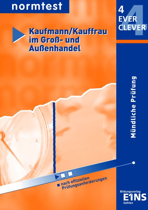 Normtest Kaufmann /Kauffrau im Groß- und Außenhandel