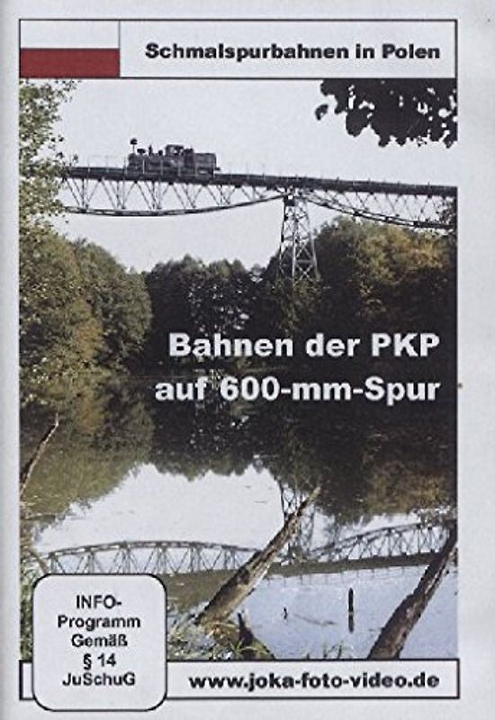 Bahnen der PKP auf 600-mm-Spur - Schmalspurbahnen in Polen DVD