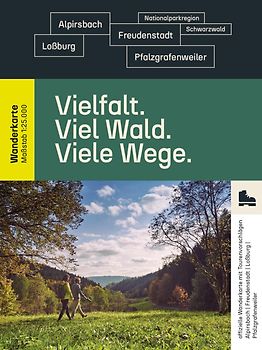 Wanderkarte Nationalpark Region Freudenstadt, Alpirsbach, Loßburg und Pfalzgrafenweiler