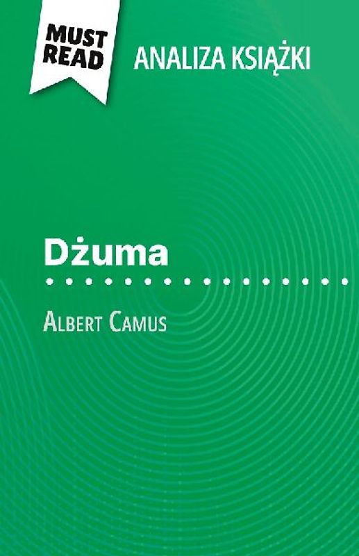 D¿uma ksi¿¿ka Albert Camus (Analiza ksi¿¿ki)