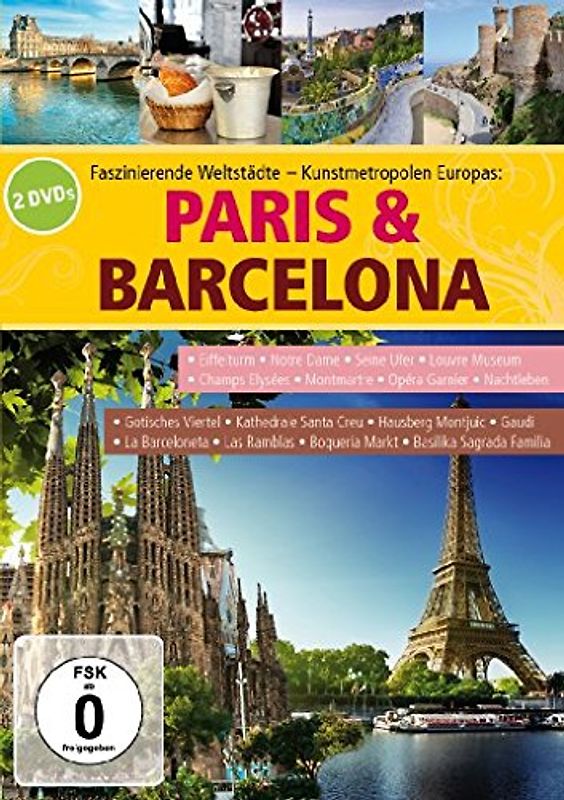 Paris & Barcelona - Faszinierende Weltstädte [2 DVDs] DVD