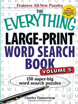 The Everything Large-Print Word Search Book, Volume V
