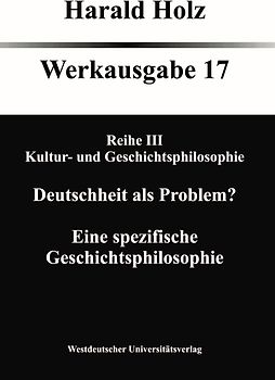 Bd. 17 Reihe III Kultur- und Geschichtsphilosophie