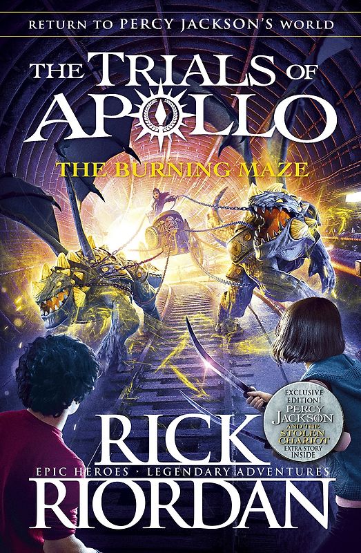 The Trials of Apollo: Book 3 - The Burning Maze - Rick Riordan [Paperback]