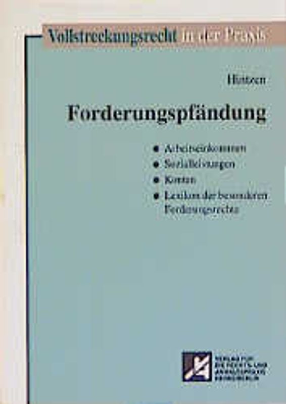 Forderungspfändung