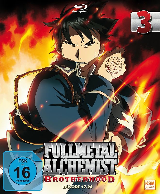 Fullmetal Alchemist: Brotherhood - Volume 3 Blu-ray Disc