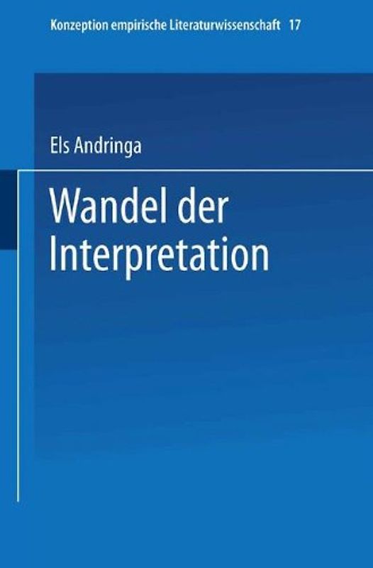 Wandel der Interpretation