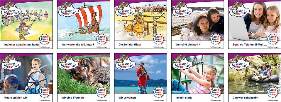 Paket – Lesestart mit Eberhart, Lesestufe 4: Komplettbezug Heft 31-40