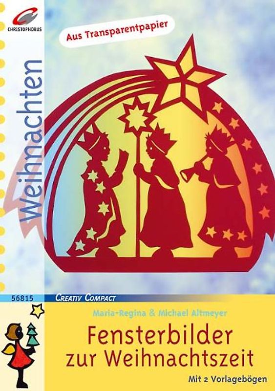 Fensterbilder zur Weihnachtszeit