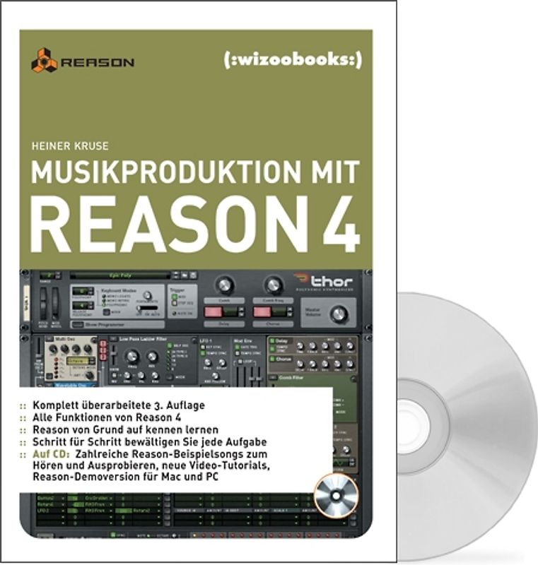 Musikproduktion mit Reason 4. Alle Funktionen von Reason 4