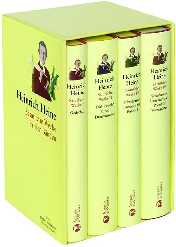 Sämtliche Werke in vier Einzelbänden. Nach dem Text der Ausgabe letzter Hand / Band IV: Schriften zu Literatur und Politik II/Vermischtes. Sämtliche Werke in vier Bänden