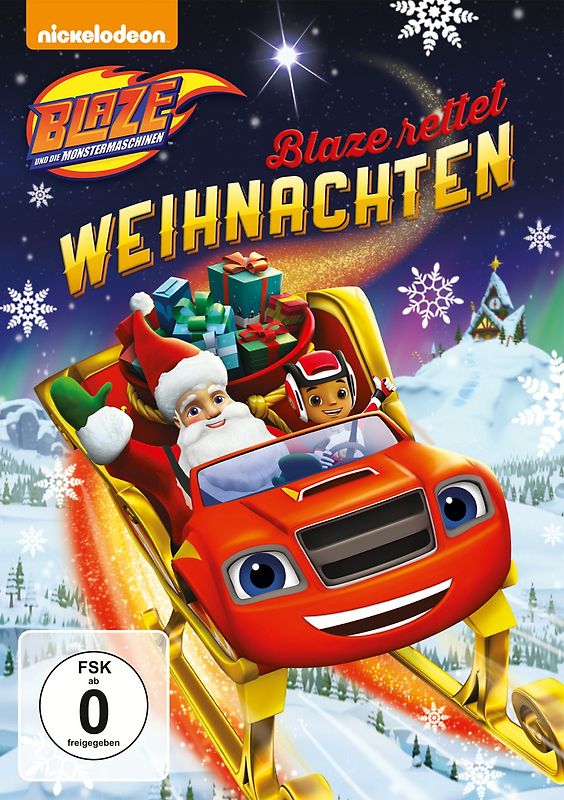 Blaze und die Monstermaschinen - Blaze rettet Weihnachten DVD
