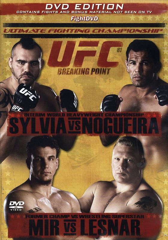 UFC - UFC 81: Breaking Point DVD