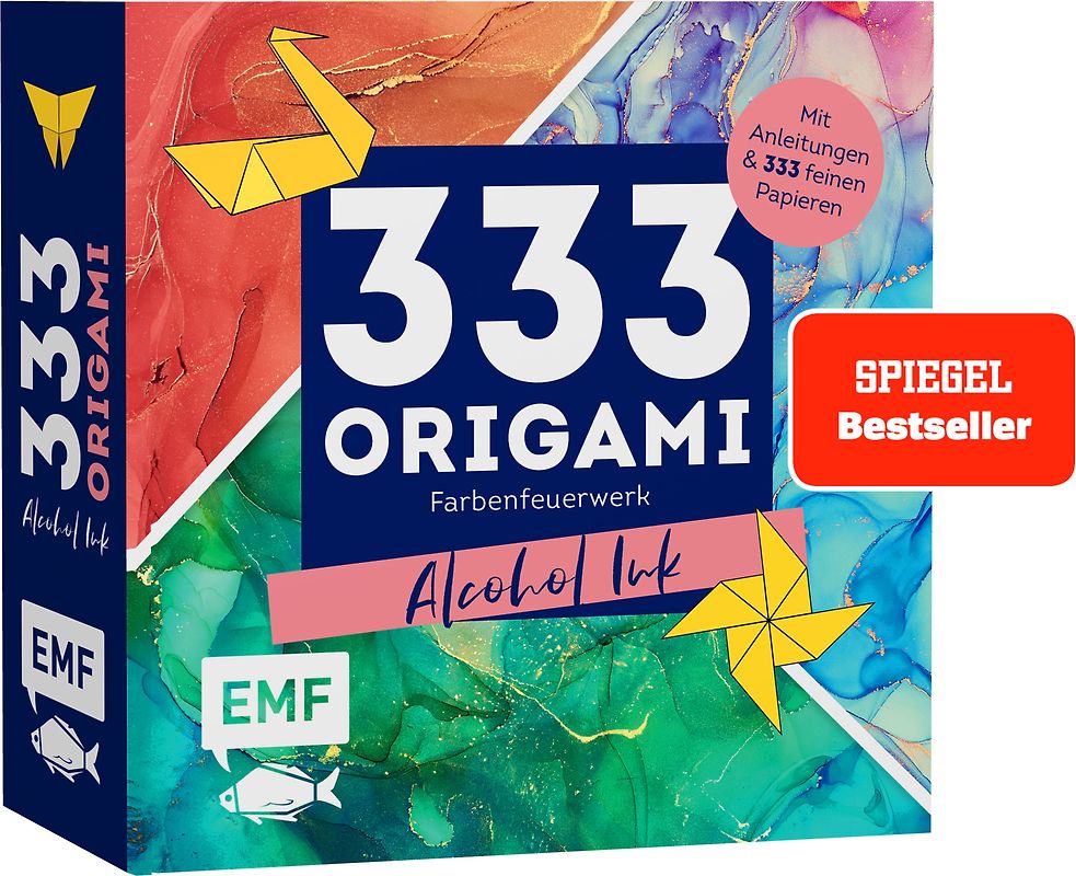 333 Origami – Farbenfeuerwerk: Alcohol Ink