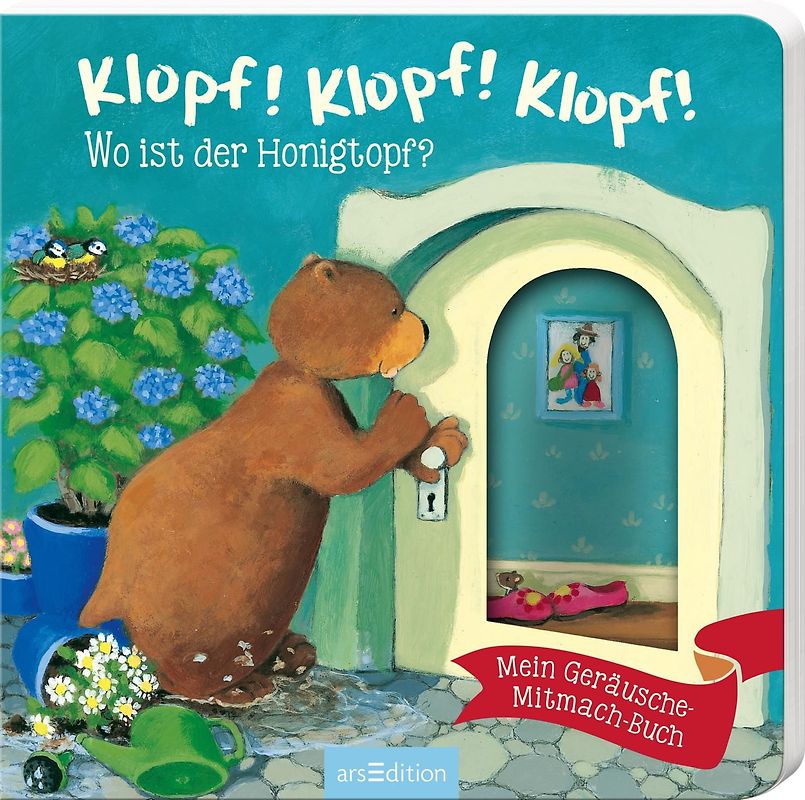 Klopf! Klopf! Klopf! Wo ist der Honigtopf?