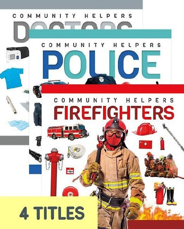 Genius Kid: Community Helpers (Set of 4)