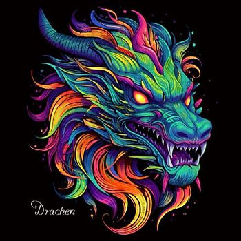 Drachen Fantasy Malbuch für Erwachsene (Fantasy Malbücher)