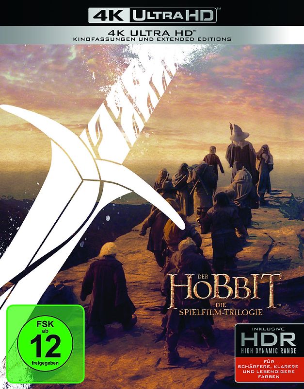 Der Hobbit - Die Spielfilm-Trilogie [6 Discs] 4K Ultra HD Blu-ray