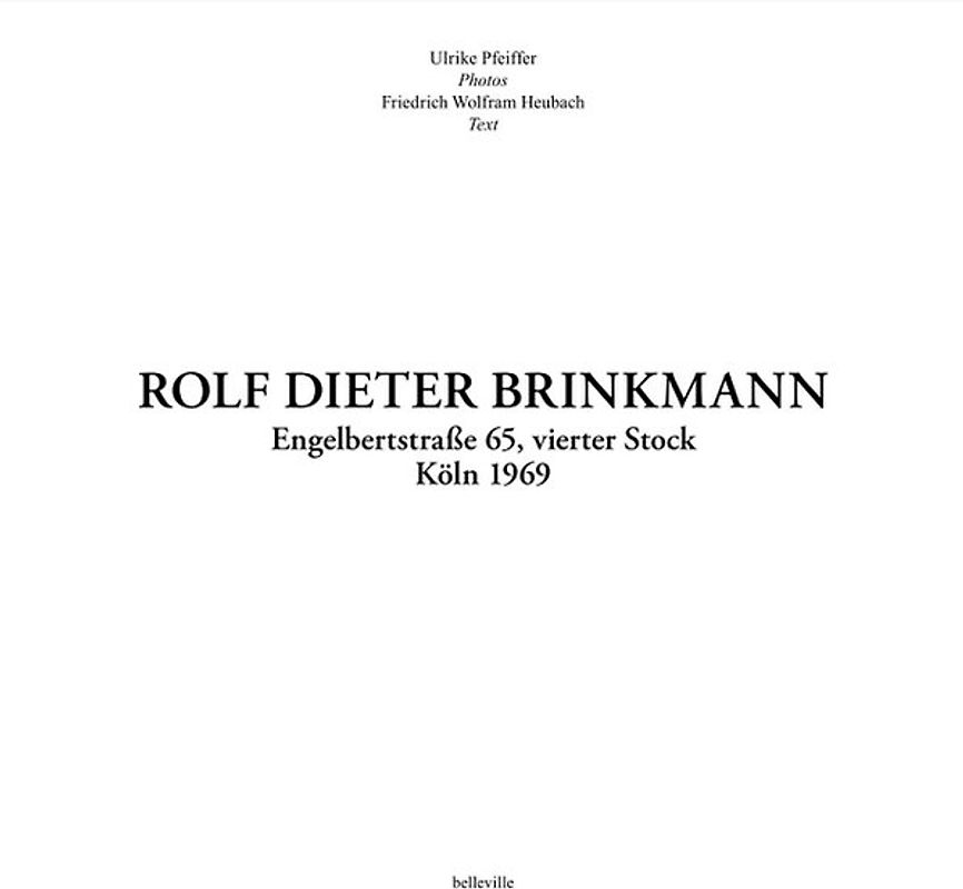 ROLF DIETER BRINKMANN