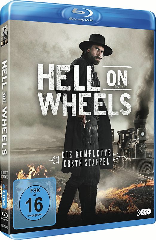 Hell on Wheels - Die komplette erste Staffel [3 Discs] Blu-ray Disc