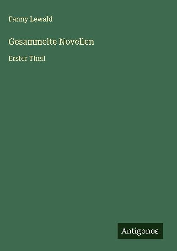 Gesammelte Novellen